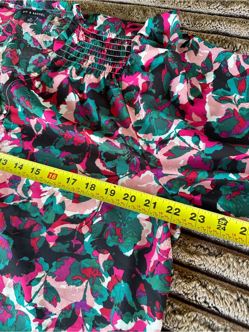 🎉5 for $45🎉 Zac & Rachel top blouse shirt size XL - Picture 6 of 7